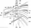 Fig. 01 - Device for attaching blades in a contra-rotating turbine