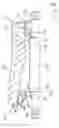 Fig. 22 - Power transmission elements, torque measuring device and freewheel assembly