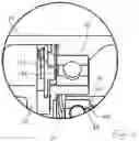 Fig. 32 - Power transmission elements, torque measuring device and freewheel assembly
