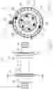 Fig. 40 - Power transmission elements, torque measuring device and freewheel assembly