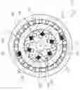 Fig. 41 - Power transmission elements, torque measuring device and freewheel assembly