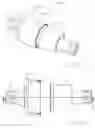 Fig. 49 - Power transmission elements, torque measuring device and freewheel assembly