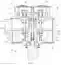 Fig. 09 - Regulating mechanism for regulating the flows from a plurality of gas outlets in a fuel gas valve