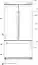 Fig. 01 - Adjustment assembly for appliance door