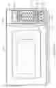 Fig. 16 - Multiple linked appliance with auxiliary outlet