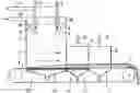 Fig. 01 - Spray drying apparatus with a plenum chamber below a perforated bottom of a spray drying chamber