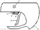 Fig. 01 - Trigger safety for a firearm