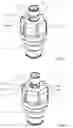 Fig. 02 - Pressure measuring device comprising an air passage provided at a plug connection