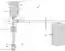 Fig. 01 - Cleaning of a fluid path for hyperpolarization of a pharmaceutical product