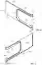 Fig. 10 - CHASSIS PANEL WITH SELECTABLE CABLE MANAGEMENT INSERT AND CABLING METHOD THEREFORE