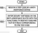 Fig. 01 - Test Codes for Secure Test Mode on Math Assistance Devices
