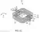 Fig. 07 - Symmetric split planar transformer