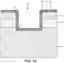 Fig. 10 - Power semiconductor devices having multilayer gate dielectric layers that include an etch stop/field control layer and methods of forming such devices