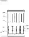 Fig. 11 - Electrolyte leakage management in an electrochemical cell