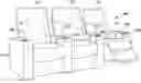 Fig. 01 - Lighted cup holder for seating arrangements