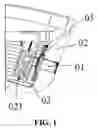 Fig. 02 - Wrist-worn electronic device and waterproof structure