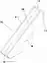 Fig. 01 - Cascading planter caddy for use on stairs or other stepped surfaces having levels of varying elevation