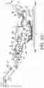 Fig. 34 - Rocker/glider recliner linkage with projected back pivot point