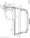 Fig. 22 - Adjustable warming racks for cookboxes of grills