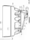 Fig. 21 - Slidable waste management systems for cookboxes of grills