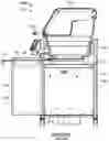 Fig. 23 - Slidable waste management systems for cookboxes of grills