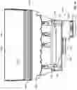 Fig. 25 - Slidable waste management systems for cookboxes of grills