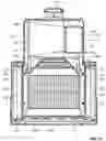 Fig. 27 - Slidable waste management systems for cookboxes of grills