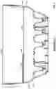 Fig. 08 - INSET FRAMES FOR SUPPORTING COOKING ACCESSORIES IN COOKBOXES OF GRILLS