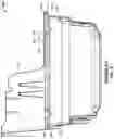 Fig. 13 - INSET FRAMES FOR SUPPORTING COOKING ACCESSORIES IN COOKBOXES OF GRILLS