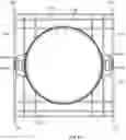 Fig. 53 - INSET FRAMES FOR SUPPORTING COOKING ACCESSORIES IN COOKBOXES OF GRILLS