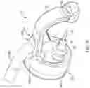 Fig. 11 - Endoscope attachment mechanism for use with suture based closure device