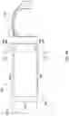 Fig. 46 - Endoscope attachment mechanism for use with suture based closure device