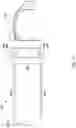 Fig. 47 - Endoscope attachment mechanism for use with suture based closure device