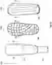 Fig. 14 - Prosthetic foot with layers of fibrous material