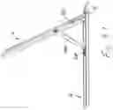 Fig. 18 - Support device adjustable by an electric motor
