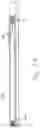 Fig. 26 - Support device adjustable by an electric motor
