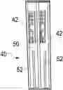 Fig. 01 - Golf putter grip with integrated green reading and alignment system and golf putter incorporating same