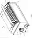 Fig. 02 - Rotary disc filter having a backwash system that includes a compact nozzle support structure