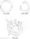 Fig. 12 - Tool bits and bit holders having non-circular cross-sections