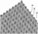 Fig. 01 - MICROSTRUCTURE ARRANGEMENT FOR GRIPPING LOW COEFFICIENT OF FRICTION MATERIALS