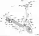 Fig. 01 - Motorized scooter with gear system transmission