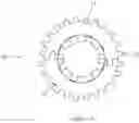Fig. 03 - Split drive sprocket assembly
