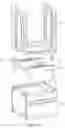 Fig. 43 - Pedestal assemblies for laundry appliances