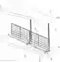Fig. 01 - WHEEL STOP BRACKET AND SYSTEM FOR WHEELED MACHINERY