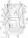 Fig. 14 - Enclosure members joined by hinged I-beam to fold flat