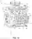 Fig. 11 - Snowmobile having a parallel-path exhaust system for two-stroke engine