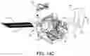 Fig. 19 - Snowmobile having a parallel-path exhaust system for two-stroke engine