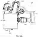 Fig. 34 - Snowmobile having a parallel-path exhaust system for two-stroke engine