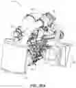 Fig. 52 - Snowmobile having a parallel-path exhaust system for two-stroke engine