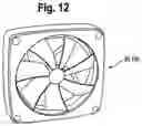 Fig. 14 - Method to clean air utilizing a built-in air flow mechanism